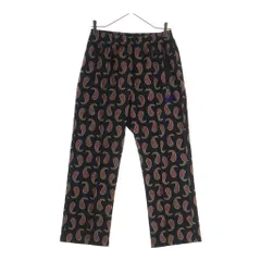 Needles (ニードルス) 25SS Track Pant 総柄 トラックパンツ ブラウン QV316のサムネイル
