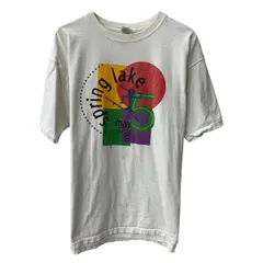 ～00s FRUIT OF THE LOOM 半袖 プリントTシャツ XL ホワイト フルーツオブザルーム ～00年代 コットン100 カットソー 夏物 a806-7415のサムネイル