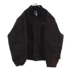 CARHARTT (カーハート) TRADITIONAL JACKET トライディショナル ジャケット コート ブラウン J22のサムネイル
