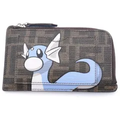 FENDI (フェンディ) ×POKEMON ×FRAGMENT DRATINI CARD CASE ×ポケモン ×フラグメント ミニリュウ コインカードケース ブラウンのサムネイル