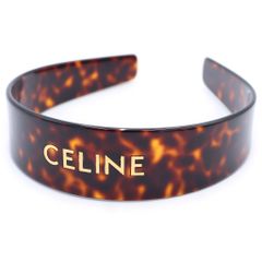 CELINE トータスシェル ヘアバンド - メルカリ