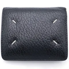 Maison Margiela (メゾンマルジェラ) Compact Bi Fold Wallet コンパクト フォールド ウォレット レザー二つ折り財布 ブラック S56UI0140 S56UI0140 箱のサムネイル