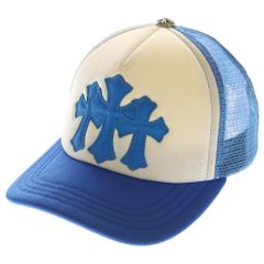 Chrome Hearts 3セメタリーレザーパッチメッシュキャップ - メルカリ