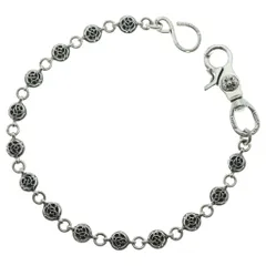 CHROME HEARTS (クロムハーツ) 1BALL SHORT-S 1クリップショート#2フローラルボール シルバーウォレットチェーンのサムネイル