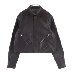 Rick Owens (リックオウエンス) 25SS Hollywood Tour Alice Shirts Jacket ハリウッドツアー アリスシャツ コーティングジャケット ブラウン RU01E5742-SCTのサムネイル