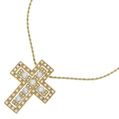 CHROME HEARTS (クロムハーツ) ダガージップ シープスキン ダブル