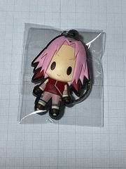 NARUTO 하루노 사쿠라 고무 열쇠 고리