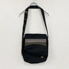 古着 used　00s　AIRWALK　エアウォーク　ショルダーバッグ　ヴィンテージ　刺繍ロゴ　黒　ブラック【値引き交渉OK！】のサムネイル