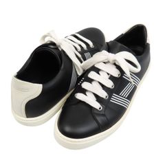 本物 極美品】 エルメス HERMES アヴァンタージュ H スニーカー 37