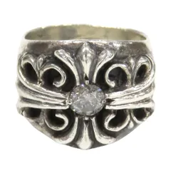 クロムハーツ キーパー ダイヤ リング 20号 Sterling 1Pダイヤ ユニセックス CHROME HEARTS【中古】 【アパレル・小物】のサムネイル