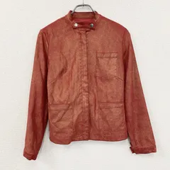 KATHARINE HAMNETT LONDON　キャサリンハムネット　スタンドカラージャケット　3つポケット　赤　レッド　古着【値引き交渉OK！】のサムネイル