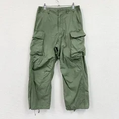 URBAN RESERCH　アーバンリサーチ　コットンリップストップカーゴパンツ　カーキ　Mサイズ　古着【値引き交渉OK！】のサムネイル