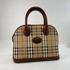 【極美品/2way】バーバリー 穹頂包 2way ハンドバッグ ノバチェック シャドーホースのサムネイル