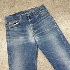 90s USA製 Levi'sリーバイス501 W36鬼ヒゲ 色落ち状態サイズ良 - メルカリ