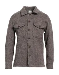 サンドロ メンズ トップス シャツ SANDRO 無地シャツ Brown ブラウンのサムネイル