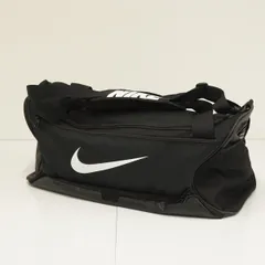 NIKE ナイキ ボストンバッグ ブラジリア ダッフル M DH7710 USED美品 60L ブラック 大容量 遠征 旅行 X0090のサムネイル
