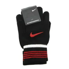 ナイキ NIKE タグ付き 手袋 ニット グローブ ロゴ 滑り止め 黒 ブラック /FFのサムネイル