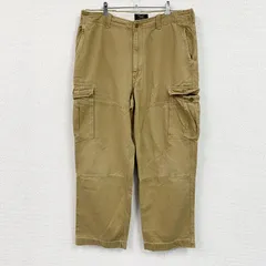 Abercrombie＆Fitch　アバクロンビー＆フィッチ　カーゴパンツ　ジップフライ　キャメル　38Rサイズ　古着【値引き交渉OK！】のサムネイル