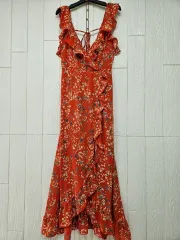 GUESS フリルロングワンピースのサムネイル