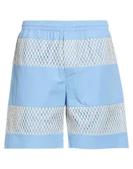 エムエスジイエム メンズ ボトムス ハーフパンツ・ショーツ MSGM ショートパンツ＆バミューダパンツ Azure Blue ブルーのサムネイル
