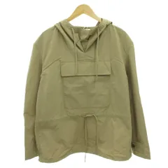 ザラ ZARA タグ付き ORIGINS アノラック パーカー プルオーバー ナイロン 長袖 ベージュ M /FFのサムネイル