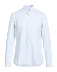 ボリオリ メンズ トップス シャツ BOGLIOLI ストライプ柄シャツ Sky Blue ブルーのサムネイル