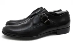 ドルガバ／DOLCE＆GABBANA シューズ ビジネスシューズ 靴 ビジネス メンズ 男性 男性用 エナメル パテント レザー 革 本革 ブラック 黒  6237 ヒドゥンチャネル モンクストラップ レザーソール マッケイ製法のサムネイル