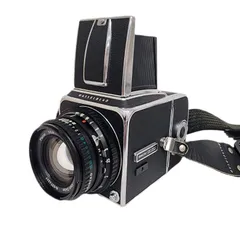 HASSELBLAD ハッセルブラッド フィルム一眼レフカメラ 500C/M レンズキット Planar 80mm f2.8 ブラック 動作未確認 【ジャンク品】 12606K272のサムネイル