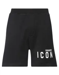 ディースクエアード メンズ ボトムス ハーフパンツ・ショーツ スポーツショートパンツ DSQUARED2 Black ブラックのサムネイル