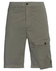 シーピーカンパニー メンズ ボトムス ハーフパンツ・ショーツ ショートパンツバミューダパンツ CP COMPANY Military Green グリーンのサムネイル