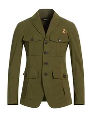 ディースクエアード メンズ アウター ジャケット・ブルゾン DSQUARED2 Military Green グリーンのサムネイル