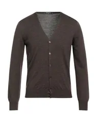 グランサッソ メンズ アウター カーディガン GRAN SASSO Dark Brown ブラウンのサムネイル