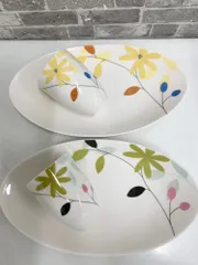 エミリオロバ パスタ皿&カップ セット 花柄のサムネイル