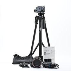 SONY 4K Handycam 本体と三脚、アクセサリー付きAR45 美品＞ SONY Handycam FDR-AX45 TI｜4Kビデオカメラ｜外観新品同等