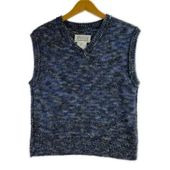 MAISON MARGIELA 22SS ニットベスト M ブルーのサムネイル