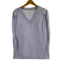MAISON MARGIELA  14SS 変形 Vネック ノースリーブ S パープルのサムネイル