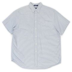 00s OLD GAP 短丈 オープンカラーシャツ ホワイト オールドギャップ OLD GAP 90s 00s 90-2000年代 ボタンダウンシャツ