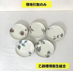 【現地引取のみ・配送不可】R8-117 たち吉 やまつみ 皿 ５枚セットのサムネイル