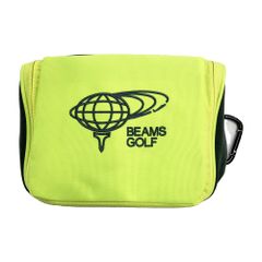 BEAMS GOLF 巾着バッグ ポーチ セット ネオンイエロー - メルカリ