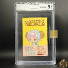 [BGS감정품 9.8]ONE PIECE CHOPPER's 제1권 초판 띠 있어 [2026년 04월]｜ 원피스 쵸파즈 점프 코믹스 슈에이샤 오다 에이이치로 단행본 만화 1st Printing