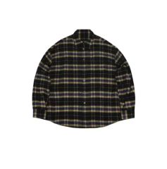 KAJA ORGANIC COTTON CHECK OPEN COLLAR - メルカリ