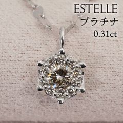 JF203☆高級 BLOOM ダイヤモンド0.31ct プラチナ ネックレス - メルカリ