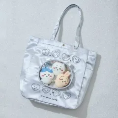 ちいかわ トートバッグ 痛バッグ ぬいぐるみバッグ 推し活バッグ クリア窓バッグ エコバッグのサムネイル