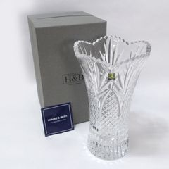 未使用 Bulgaria VASE クリスタル 花瓶 - メルカリ