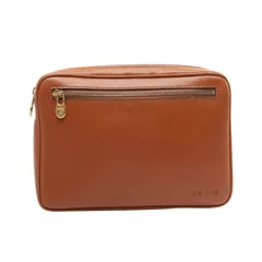 セリーヌ CELINE セカンドバッグ クラッチバッグ ブラウン レザー セカンドバッグ メンズ Used Bのサムネイル