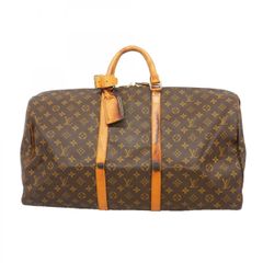 キーポル45 ルイヴィトン モノグラム ボストンバッグ ブラウン 茶 旅行 