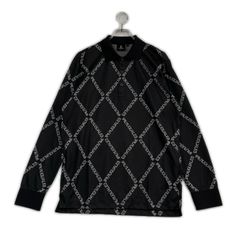 美品 1PIU1UGUALE3 GOLF アーガイル ロゴ 長袖 シャツ VI - メルカリ