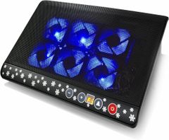 ノートPC冷却台 6基LED 静音 薄型 角度調整可 USB給電 - メルカリ