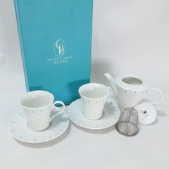未使用 銀座ダイヤモンドシライシ ALIOS ティーセット 茶こし付 - メルカリ