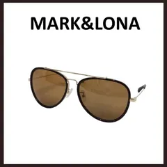 訳有り 未使用　MARK&LONA（マークアンドロナ）　JAKE　ティアドロップ サングラス　57　ピンクのサムネイル